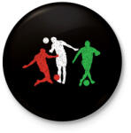 printfashion Magyar csapat - Kitűző, hűtőmágnes - Fekete (17828182)