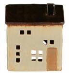 Ib Laursen Kerámia házikó, szürke, 7, 5×11, 3×13, 2cm (5709898371302)