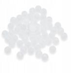 Mixform Akril gyöngyök, matt, átlátszó, kerek, fagyálló 10mm 45db/25g (13WB14111)