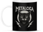 printfashion metalcica bw2 - Bögre - Fekete (17749253)