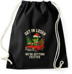 printfashion get in loser - Sportzsák, Tornazsák - Fekete (17793648)