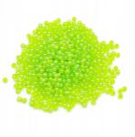  Gyöngyök Akril Átlátszó Szivárvány Kerek Zöld Gyep 4mm 25g~800db (13WB29600)