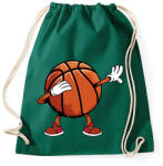 printfashion Kosárlabda dab - Sportzsák, Tornazsák - Sötétzöld (17823834)