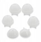 MIXFORM Szilikon öntőforma, gömb, epoxigyanta öntőforma, 24.5x23mm, 5db