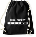 printfashion AURA ENERGY 67 - Sportzsák, Tornazsák - Fekete (17788698)