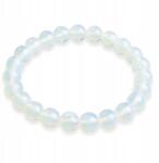 MIXFORM Szintetikus opál karkötő, rugalmas, 5.2cm, 8mm gyöngyök, 1db (13WB32283)