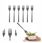 Ambition Tortavilla Desszert Szett Ambition 6 Személyes, Fekete (43677)