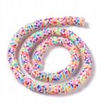 Mixform Polimer agyag gyöngyök, Heishi Handmade, Mix, 8x0.5-1mm, 300db/38cm/szál (13WB30018)