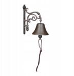 Relaxdays Öntöttvas fali csengő díszekkel (Żeliwny Dzwonek Ścienny z Ornamentami)