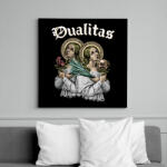printfashion Dualitas - Goth Design - Vászonkép - Fekete (17716784)