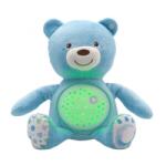 Chicco Baby bear plüss maci projektor kék ch00801520