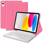 Tech-Protect Калъф с блутут клавиатура за iPad 10.9 10 / 2022 / 11 11 / 2025 от Tech-Protect SC Pen - Magenta (5906302335251)