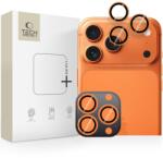 Tech-Protect Протектор за камера за iPhone 14 Pro / Max / 15 Pro / Max / 16 Pro / Max / 17 Pro / Max от Tech-Protect Camering Fit+ - Cosmic Orange (5906302334056)