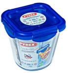 Pyrex Cook& Go Üvegtál - 0.8L, 12x12cm (36888)