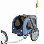  Egyéb ÁLLAT SZÁLLÍTÓ UTÁNFUTÓ KÉK közepes és nagy testű kutyáknak 80x56.5x65cm