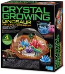 4M Set experimente de crescut cristale, 4M, Terariu cu dinozauri