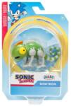 Sonic the Hedgehog Figurina articulata, Sonic the Hedgehog, Newtron, 6 cm Figurina