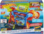 Mattel Hot Wheels - City Spălătorie auto cu schimbare culoare (HTN80)