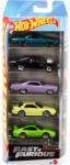 Mattel Hot Wheels - Fast & Furious set de 5 masini (JDR19)