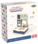 Luna Fürdőszoba mosdó kék színben fénnyel és hanggal 16 db-os szett (000621816)