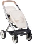 Smoby Maxi Cosi cărucior sport pentru păpuși gemene bej (SM 253222)