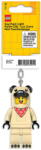LEGO® Minifigures Breloc LED LEGO Tipul Mops (LGL-KE213H)