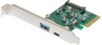 Makki PCI-E card 2 x USB3.1 A+C ports - MAKKI-PCIE-2XUSB31-AC-V1 (MAKKI-PCIE-2XUSB31-AC-V1) - zettabytex