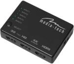 Media-Tech MT5207 5 portos HDMI switch 4K