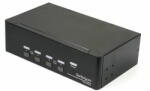 StarTech - 4 portos dupla DisplayPort KVM kapcsoló - SV431DPDDUA2 (SV431DPDDUA2)