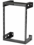 StarTech - 2 oszlopos, 15U magas, nagy teherbírású, falra szerelhető hálózati rack, 19" - RK15WALLO (RK15WALLO)