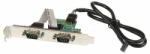 StarTech - 24 hüvelykes belső USB alaplap fejléc - 2 portos soros RS232 adapter - ICUSB232INT2 (ICUSB232INT2)