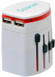 Spacer Incarcator retea Spacer Universal, 2x USB, 10A, White (SPAD-UNIV)