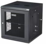 StarTech - 4 oszlopos 12U fali hálózati szekrény 1U polccal, 19" - RK1224WALHM (RK1224WALHM)