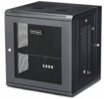 StarTech - 4 oszlopos 12U fali hálózati szekrény 1U polccal, 19" - RK12WALHM (RK12WALHM)