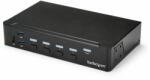 StarTech - 4 portos HDMI KVM kapcsoló - SV431HDU3A2 (SV431HDU3A2)