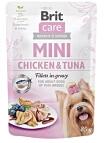 Brit Care Mini Pouch with Chicken & Tuna Fillets in Gravy 85g
