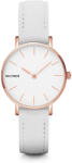 Millner Ceas de dama Millner Mini White Leather (8425402504819) Ceas