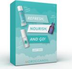 Moroccanoil felfrissítő szett, szárazsampon világos árnyalatokhoz 65 ml, lila kezelőolaj 25 ml, haj- és testparfüm 30 ml