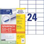 Avery-Zweckform Etikett, univerzális, 70x37 mm, AVERY ZWECKFORM, "Sparpack", 1560 etikett/csomag (AY6605)