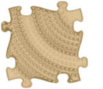 MUFFIK Kemény Twister Puzzle - Bézs