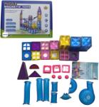Mamido Set de construcție magnetic colorat 97 piese Jucarii de constructii magnetice