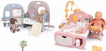 Smoby Set căsuță pentru păpușă cu păpușă la grădiniță electronică Cocoon Nursery Soft Baby Nurse Smoby cu 5 zone de joacă (SM220393-7) Papusa