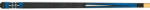  Tac biliard, pool din doua bucati, Triton Target 2. , albastru 145cm/13mm (JB5585012)