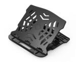 Q-CONNECT Suport laptop Q-Connect, 25.5 x 2.2 x 28 cm, baza pivotanta, Negru (KF14470)