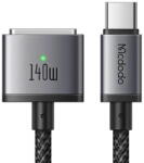 Mcdodo Cablu, USB-C la MagSafe 3, 140W, Indicator LED, 2m - Mcdodo (CA-1470) - Black (KF2358969) - vexio