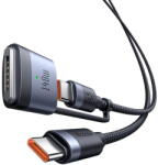 Mcdodo Cablu, USB-C la USB-C + MagSafe 3, 240W, Indicator LED, 2m - Mcdodo (CA-0140) - Black (KF2358968) - vexio