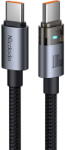 Mcdodo Cablu, USB-C la USB-C, Transparent, 100W, 1.2m - Mcdodo (CA-5580) - Black (KF2359035) - vexio