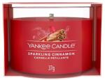 Yankee Candle Sparkling Cinnamon lumânare votivă în sticlă 37 g