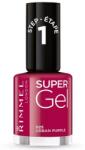 Rimmel Super Gel lac de unghii pentru femei 12 ml 025 Urban Purple