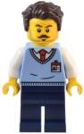 LEGO® Minifigurină City - Museum Employee, Male Minifigure (twn485)